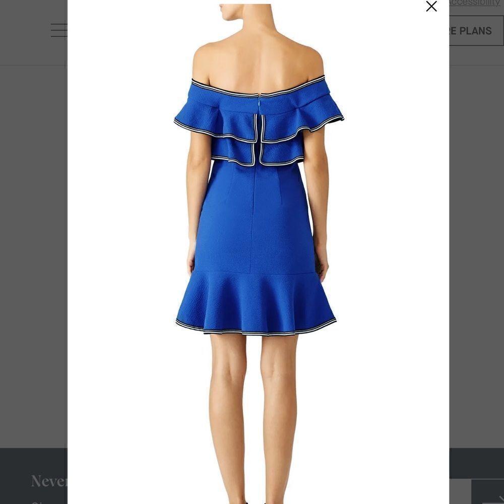 Rebecca Vallance Ruffle Mini Dress - Picture 4 of 11